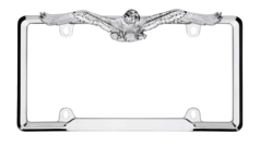 Eagle Chrome License Plate Frame