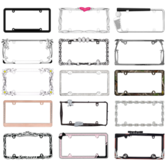 License Plate Frame Categories