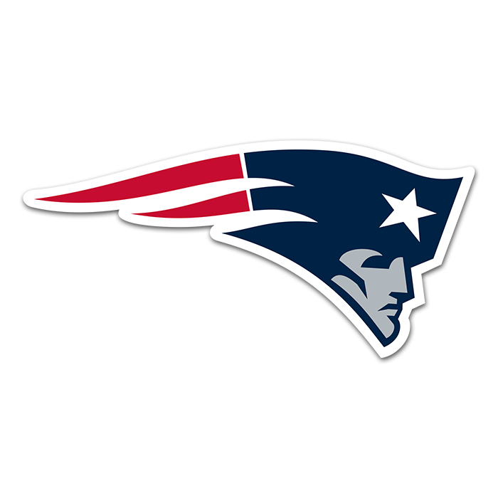 New England Patriots NFL Logo Sticker 