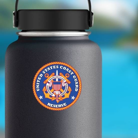 Coast Guard Reserve Seal Sticker coast-guard-reserve-seal-sticker