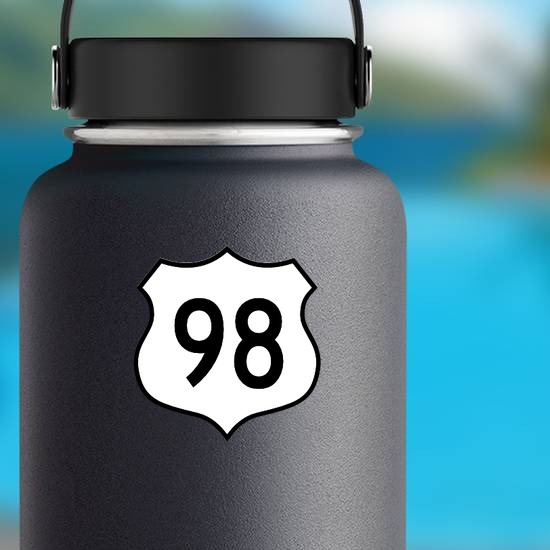 Highway 98 Sign Sticker