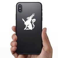 Antelope Crest Sticker on a Phone example