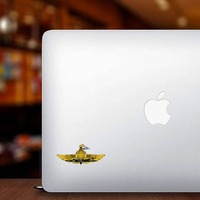 Marine Corps Force Reconnaissance Sticker on a Laptop example