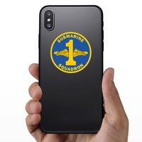 Navy Commander Submarine Squadron 15 Sticker