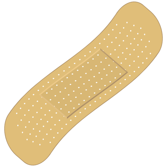 Bendy Band Aid Bandage Magnet