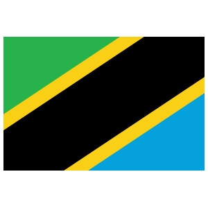 tanzania flag sticker