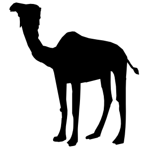 Camel With Hump Sticker