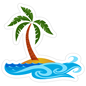 Ocean Beach Sticker