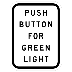 Push Button For Green Light Magnet