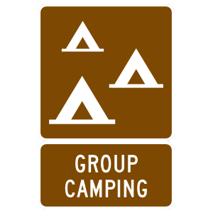 Group Camping Sticker
