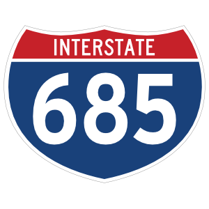 Interstate 685 Sign Sticker