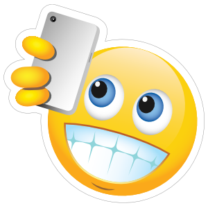 Cute Selfie Male Emoji Sticker