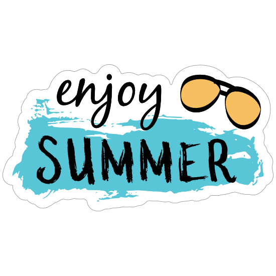 Enjoy Summer Sticker