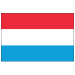 Luxembourg Country Flag Magnet