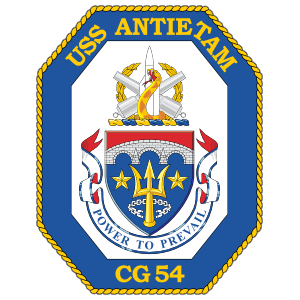 Navy Cruiser Ship Cg 54 Uss Antietam Sticker
