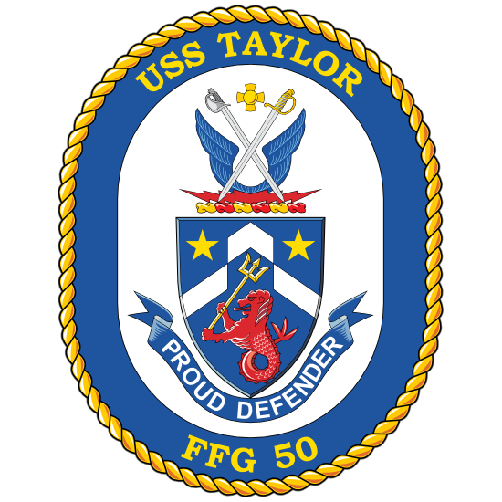 Navy Frigate Ship Ffg 50 Uss Taylor Magnet