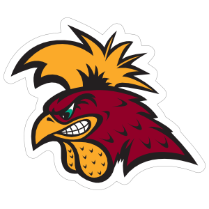 Serious Gamecock Mascot Sticker