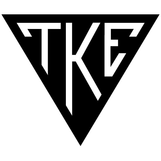 Tau Kappa Epsilon House Plate Transfer Sticker