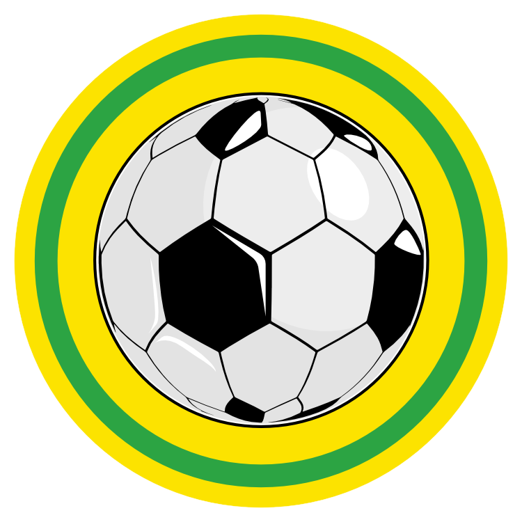 Custom Circle Soccer Ball Sticker