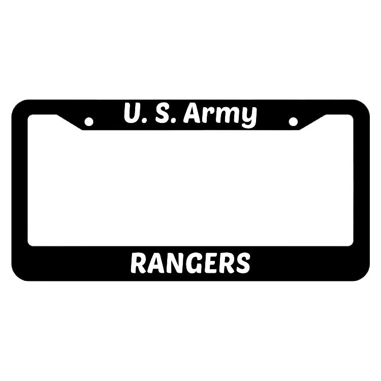 U.S. Army Rangers License Plate Frame