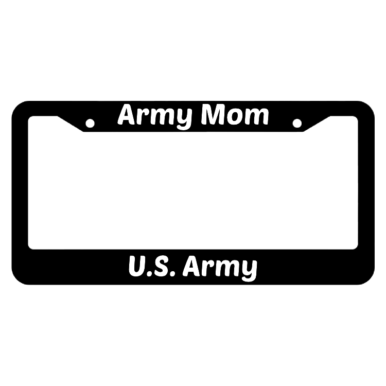 Army Mom United States Army License Plate Frame