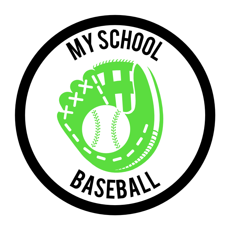 Custom Baseball Mitt Circle Magnet