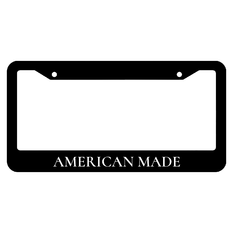 American Made License Plate Frame