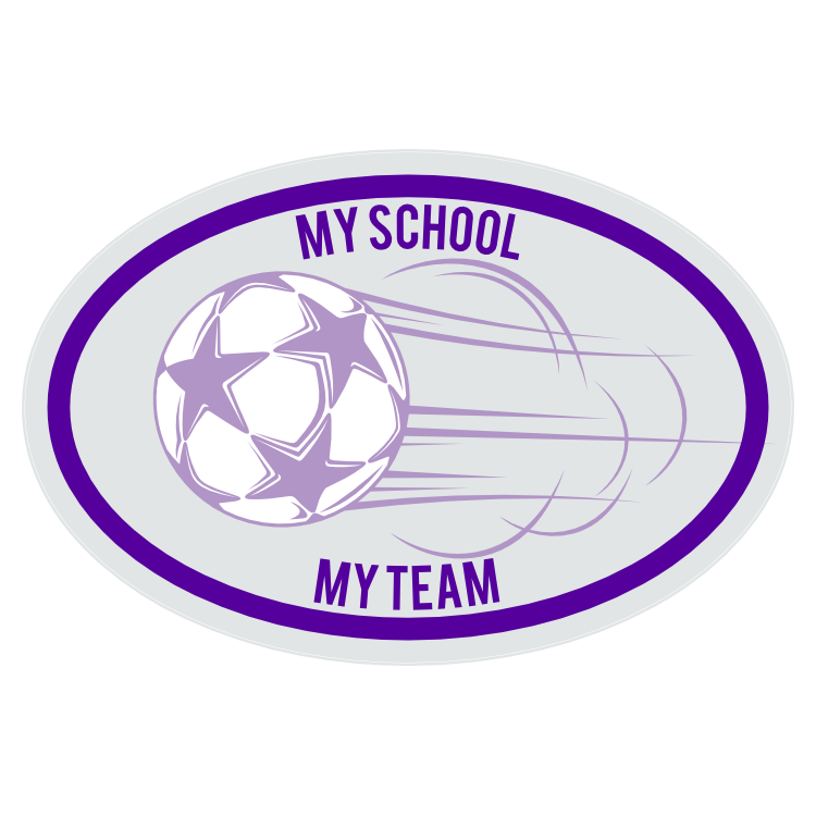 Custom Shooting Soccer Ball Oval