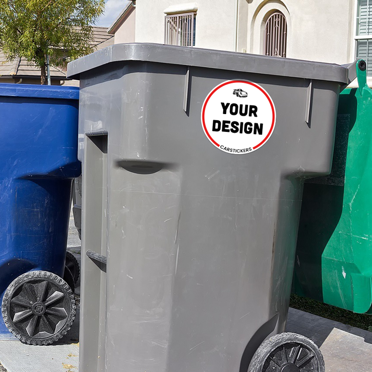 Custom Permanent Adhesive Stickers Laminated Vinyl Decals