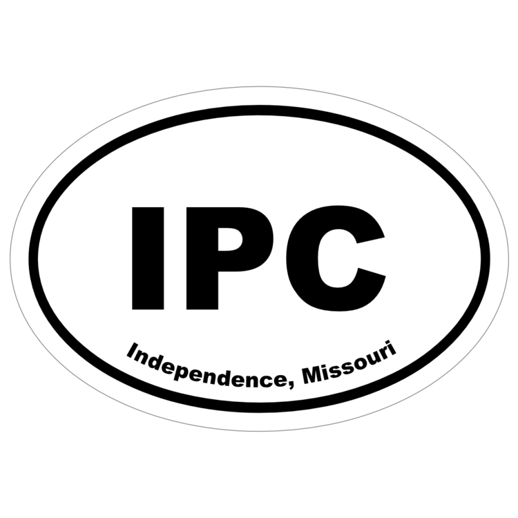 Independence, Missouri Oval Stickers