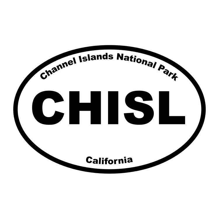 Channel Islands Nationap Park Oval Sticker