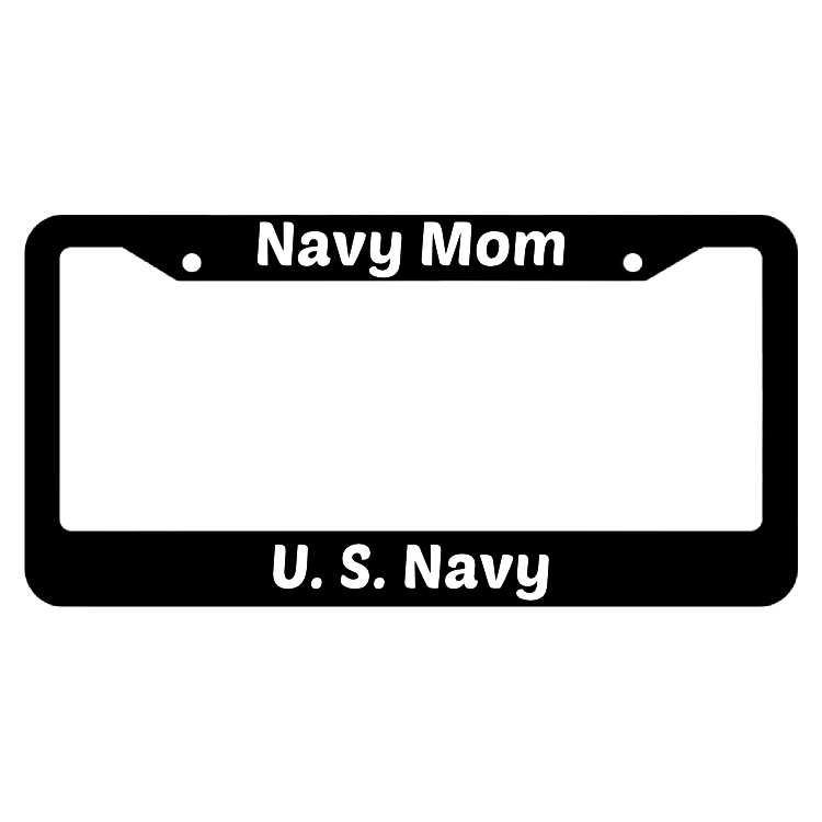 Navy Mom United States Navy License Plate Frame