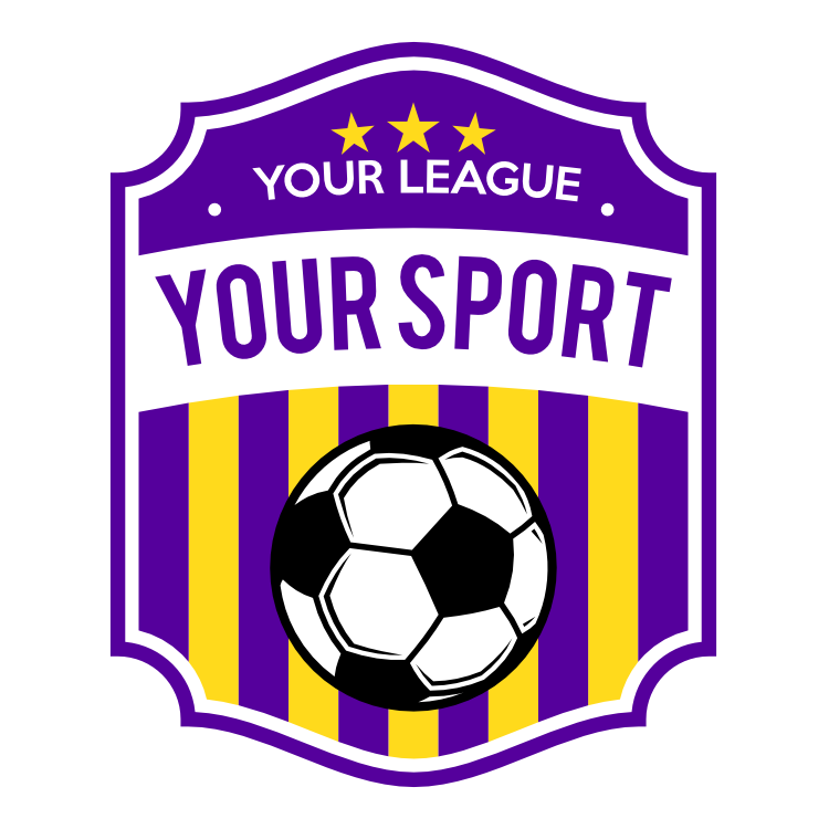 Custom Old Soccer Sign Sticker