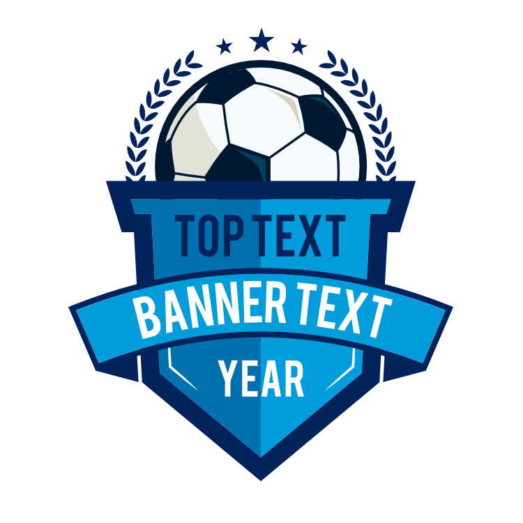 Custom Die-Cut Banner Soccer Sticker