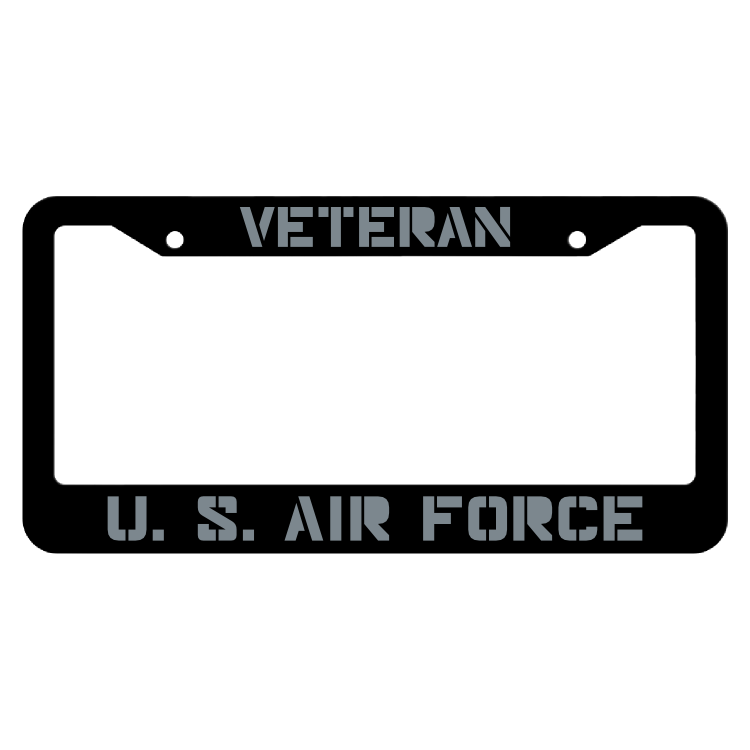 Veteran United States Air Force License Plate Frame