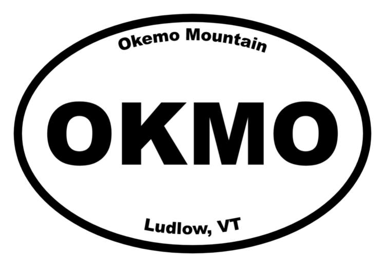 Okemo Mountain Oval Sticker