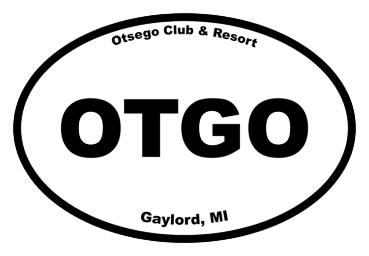 Otsego Club & Resort Oval Sticker