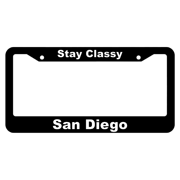 Stay Classy, San Diego License Plate Frame