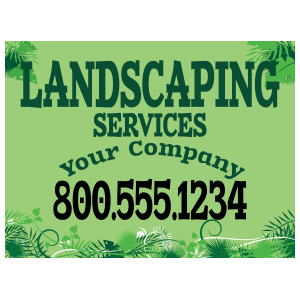 Landscaping Magnet Template