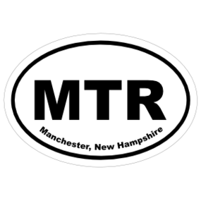 Car Decal CafePress New Hampshire NH Oval Bumper Sticker - & Window ...