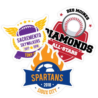 Custom Fundraiser Transfer Stickers