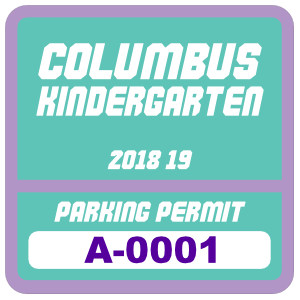 Parking Permit Square 7