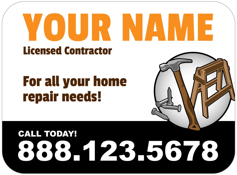 Construction Magnet Template