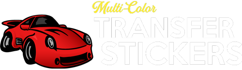 Custom Multi-Color Transfer Sticker Template