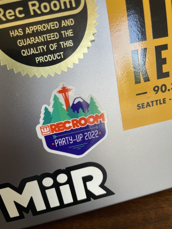 Mike's photograph of their Multi-Color Transfer Stickers