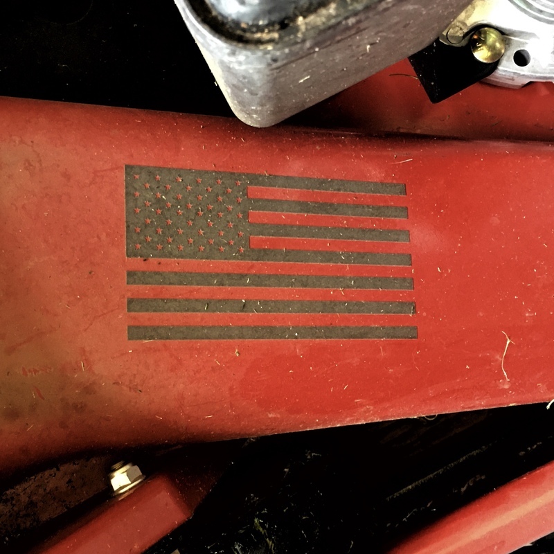 STEVEN 's photograph of their United States Of America Flag Sticker